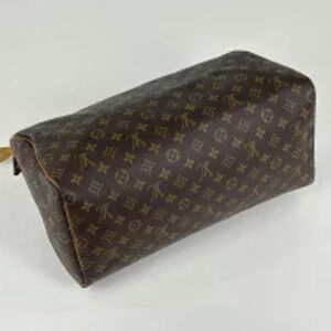Louis Vuitton Boston Monogram Speedy Brown Commuter Bag Handbag